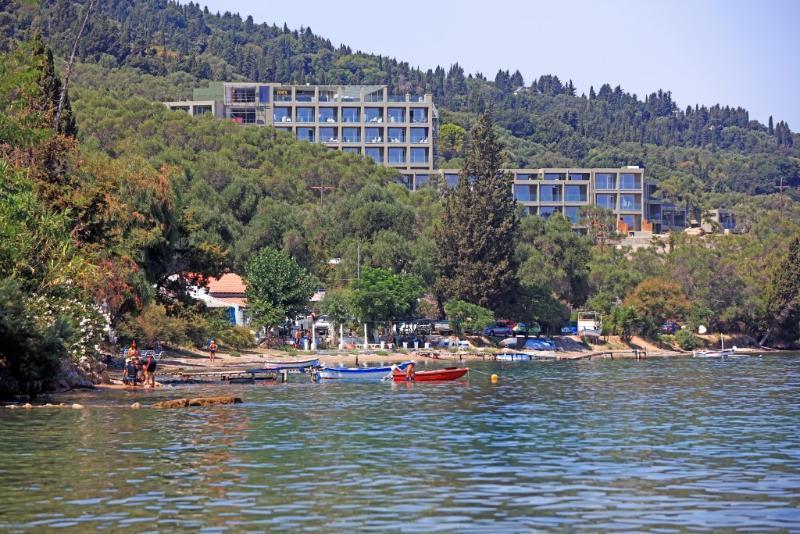 Kairaba Mythos Palace - Adults Only Kouspádhes Kültér fotó View of the hotel from the sea
