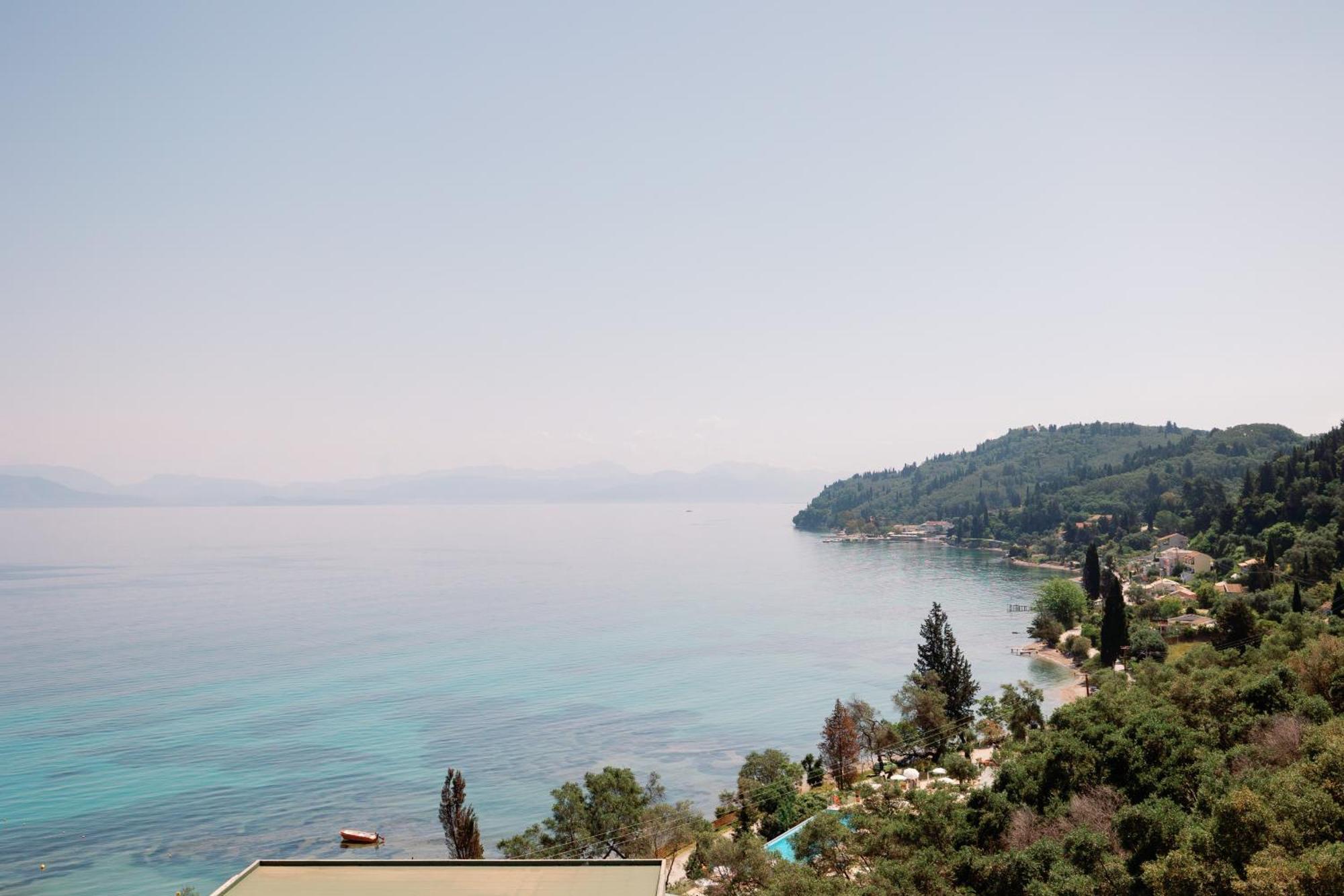 Kairaba Mythos Palace - Adults Only Kouspádhes Kültér fotó View of the Gulf of Pag from the town of Pag