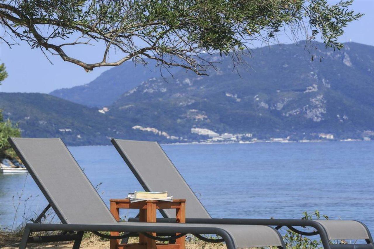 Kairaba Mythos Palace - Adults Only Kouspádhes Kültér fotó View of the Gulf of Tigullio from the park